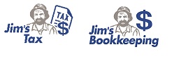 Jims Tax and bookkeeping logos